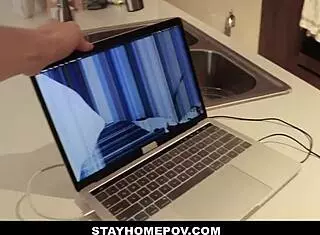 pranking and fucking my fat ass stepsister during quarantine