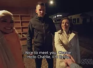 swap4k wives swap leads to threesome with big cock