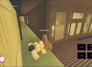 Latina gets filled by monster BBC in Roblox session.