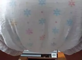 diaper mess gets wild in this japanese twist 😲💦