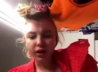 Intense Encounter in Public Changing Room with Curvy Blonde Teen 18+