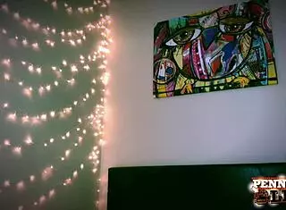 Penny Pax teases viewers with her solo play using huge bbc dildo in hot big pussy session