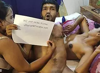 Hey check Hanif Adori and Nasima in this sexy big tits model video 😏