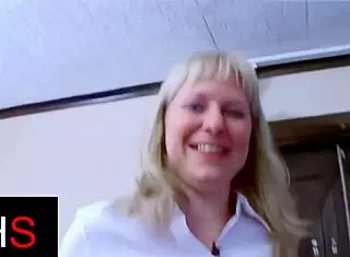 blonde milf with blue eyes gets ass fucked and cumshot on her swollen pussy belly?