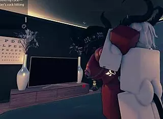 Two Demons Fuck Each Other Hard in Condo