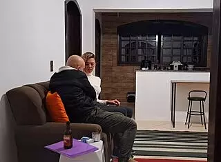 She Faces Eviction Without Rent so Offers Footjob and Wet Pussy Ride in Cowgirl Missionary Workout Roleplay