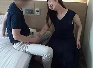Amateur big tits asian japanese nurse hooks up for hotel sex and squirting after