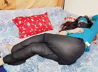 so this bhabhi with big ass hooks up with debor for intense anal sex, his big cock pounding her while she moans and talks dirty in hindi audio