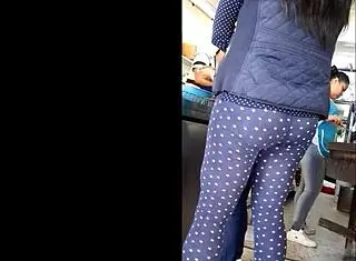 Spying reveals a surprising culo placement right in the quesadillas