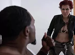 Redhead Savana Styles Creampied In Taboo Interracial Sex