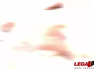 gapefarting sluts arwen gold, lita phoenix, and maria devine dive into interracial mini orgy with two guys! russian gaping action explodes in rs104!