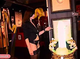 no panties interview unfolds at museum of erotic and sex exhibits