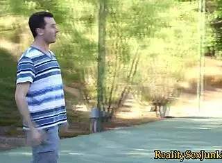 i love getting my face covered in cum as real wam whore in this 3some