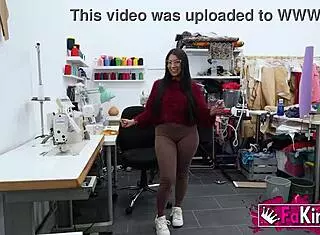 Young Spanish babe LARA REY shows rough sex with small tits after lessons