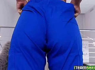 Ella Unexpectedly Touches Stepdad Before Tits Start Bouncing