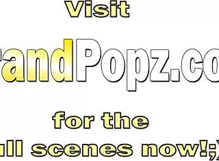 Grandpopz chubby plump guy in bareback doggystyle piercing action