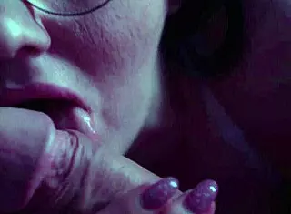 i love how lewd girl sucks mans big cock with deepthroat gagging until facial cumshot