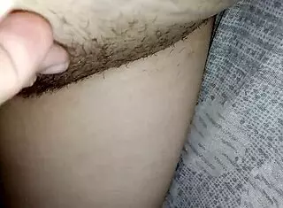 gretala flashes her body with some regrowth going on