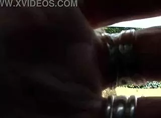 Skinny tanned blonde Brooke Belle with perfect body handles huge cock in deepthroat POV facefuck