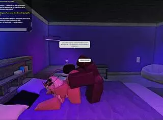 Why are you fucking this blonde bimbo doggystyle with your big black cock?