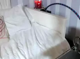 Maxine x in red lingerie getting so wet