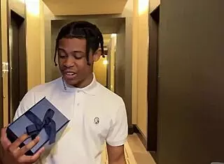 sara jay gets those big tits covered in cum from lucky lil d