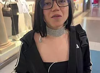Colombian latina meets fan at mall for intense pov deepthroat and doggystyle ass licking