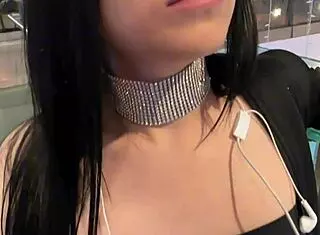 Colombian latina meets fan at mall for intense pov deepthroat and doggystyle ass licking