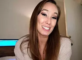 hey step-son, your sexy asian step-mom christy love just caught you watching that porn