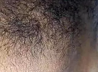 masturbating with BBC lover in sensual interracial session