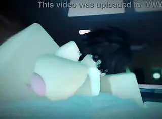 Shy girl with big tits gets rough sex riding cock bent over in doggystyle session