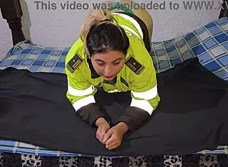 police alert that blonde latina sucked and licked my cock before sleeping