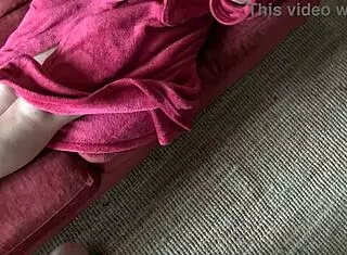 Why is my perverted stepmother pissing right in front of me like this?