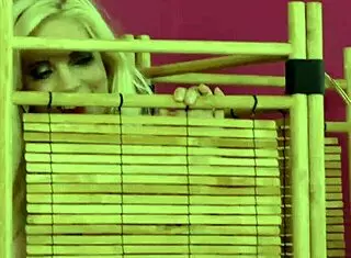 Blonde skips massage for rough doggystyle pounding and cum covered finish