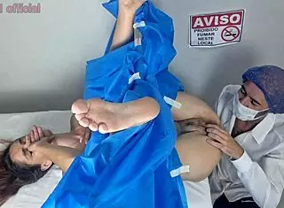 Doctor fucks patient during gynecological exam