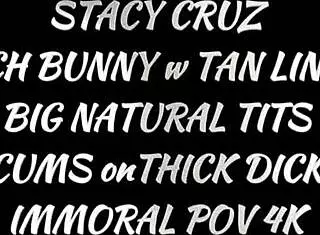 stacys pawg pussy gets pounded hard and creamed deep in sublime doggystyle action