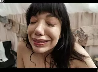 Little puck hands over voodoo doll control and squirts everywhere!