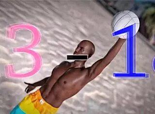 Beauty and the Thug - Beach Ball Topless Adventure