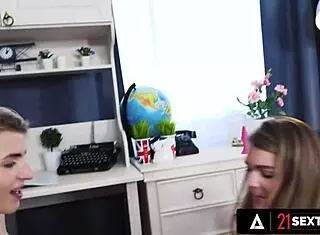 want to try lesbian sex with toys like amanda clarke and monroe fox?