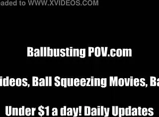 Listen To That Satisfying Smack As My Fist Pounds Your Balls!