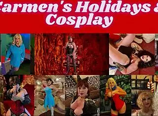 granny black widow avenger slut masturbates with toys