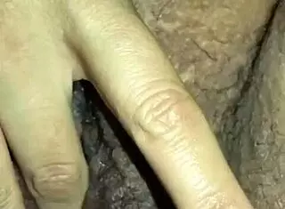 Slut fingering her pussy deep while cumming hard