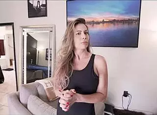 Young Milf Coco Vandi Teases In Bedroom With Taboo Creampie Fantasy Part 1