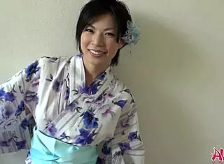 Japanese Lady Saki Aoyama With Big Tits Sucks Cock Outdoors