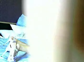 Dancer Girlfriend Performs in Hotel