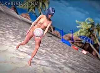 Beauty and the Thug - Beach Ball Topless Adventure