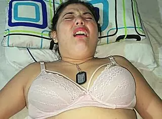 I'm punishing my white-skinned blonde girlfriend's ass hard with rough anal sex and spreading