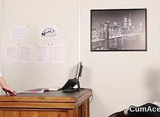 Hot sex kitten do you want this sperm shot on your face gulping all the semen?