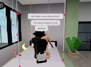 Goth Chick with Big Tits Dominates Intense Threesome Sex in Parents' House at Brookhaven