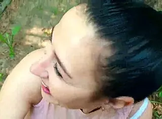 Risky Quickie Blowjob In Public Park!